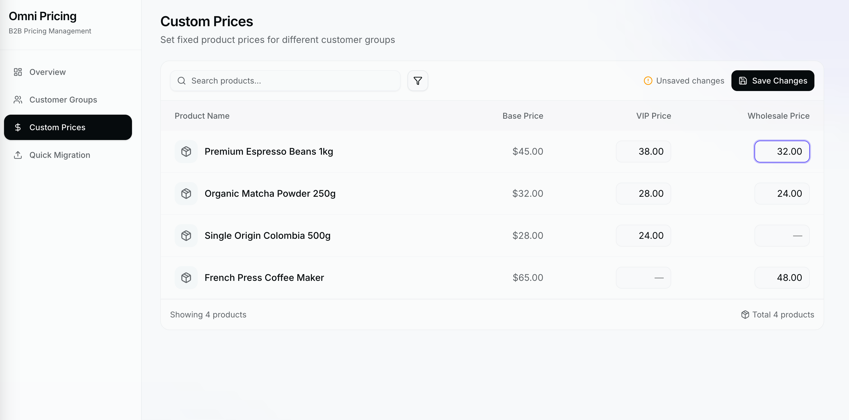 Omni Custom Pricing — Bold Custom Pricing Alternative for Shopify