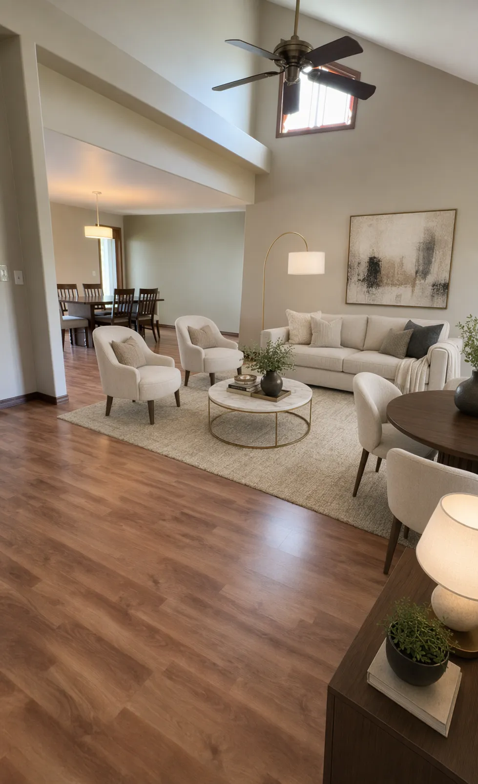 Staged Second angle of one room